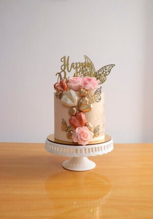Cake Rosas y chocolates