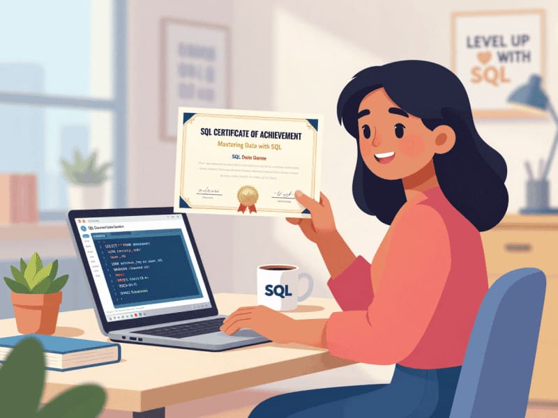 ¿Qué es un curso de SQL con certificado y por qué se ha disparado la demanda?