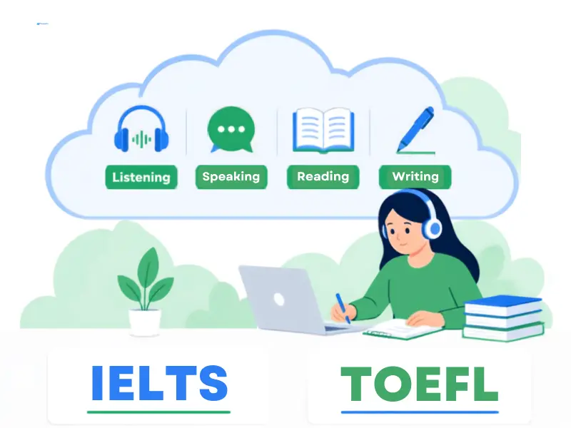 Beneficios de IELTS y TOEFL